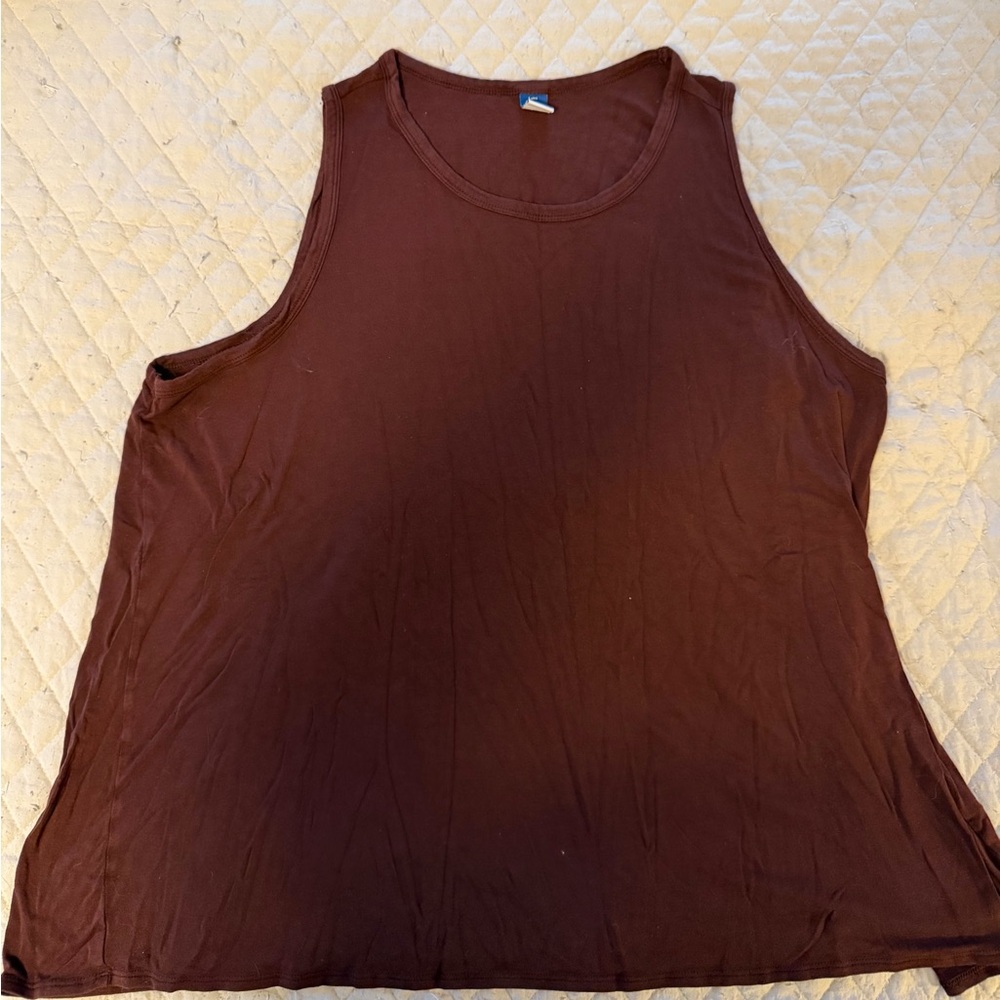 Old Navy Chocolate Brown Tank Top